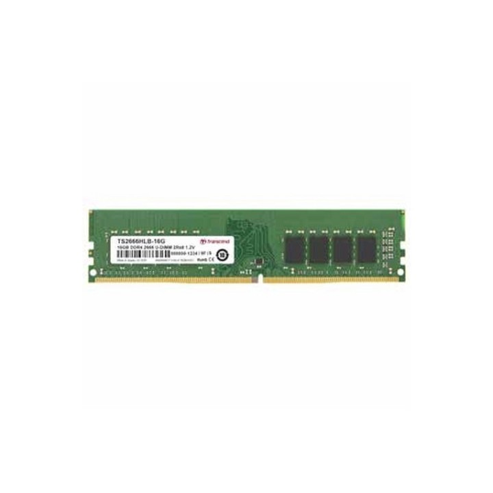 Transcend JetRAM - DDR4 - modulo - 32 GB - DIMM 288-PIN - 3200 MHz / PC4-25600 - (JM3200HLE-32G)