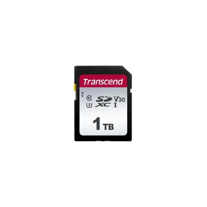 Transcend 300S - Scheda di memoria flash - 1 TB - Video Class V30 / UHS-I U3 / C (TS1TSDC300S)
