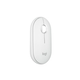 Logitech Pebble Mouse 2 M350s - Mouse - ottica - 3 pulsanti - senza fili - Bluet