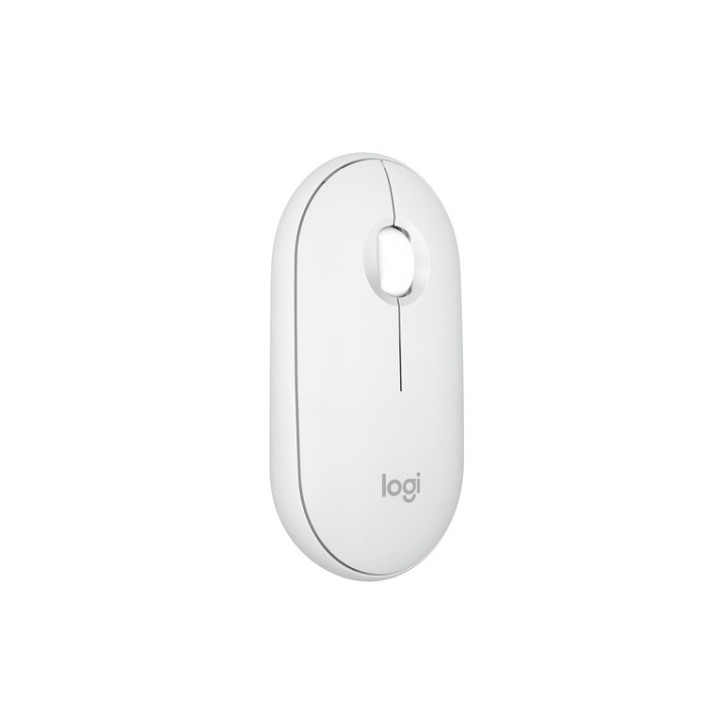 Logitech Pebble Mouse 2 M350s - Mouse - ottica - 3 pulsanti - senza fili - Bluet (910-007013)
