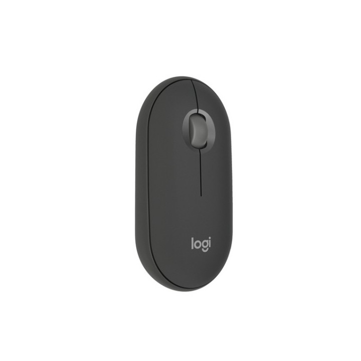Logitech Pebble Mouse 2 M350s - Mouse - ottica - 3 pulsanti - senza fili - Bluet