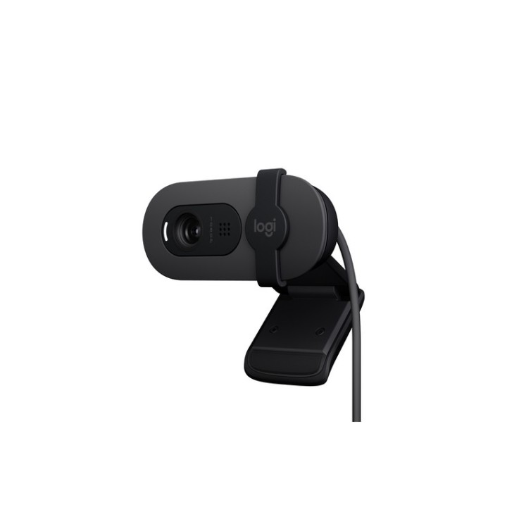 Logitech BRIO 100 - Webcam - colore - 2 MP - 1920 x 1080 - 1080p, 720p - audio -