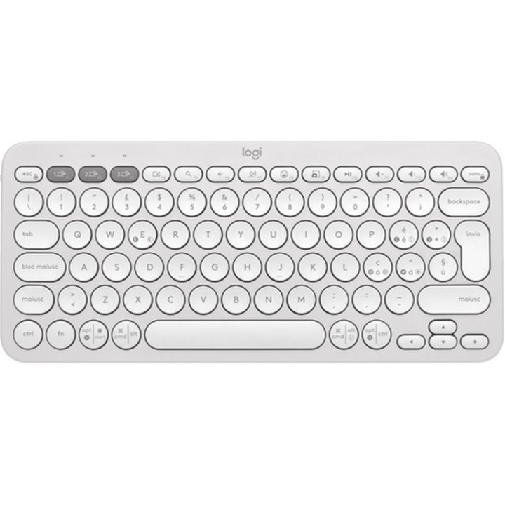 Logitech Pebble Keys 2 K380s - Tastiera - senza fili - Bluetooth LE - QWERTY - i (920-011820)