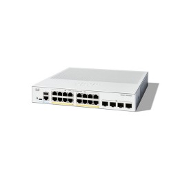 Cisco Catalyst 1300-16P-4X - Switch - L3 - gestito - 16 x 10/100/1000 (PoE+) + 4