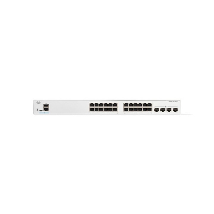 Cisco Catalyst 1300-24T-4X - Switch - L3 - gestito - 24 x 10/100/1000Base-T + 4 (C1300-24T-4X)