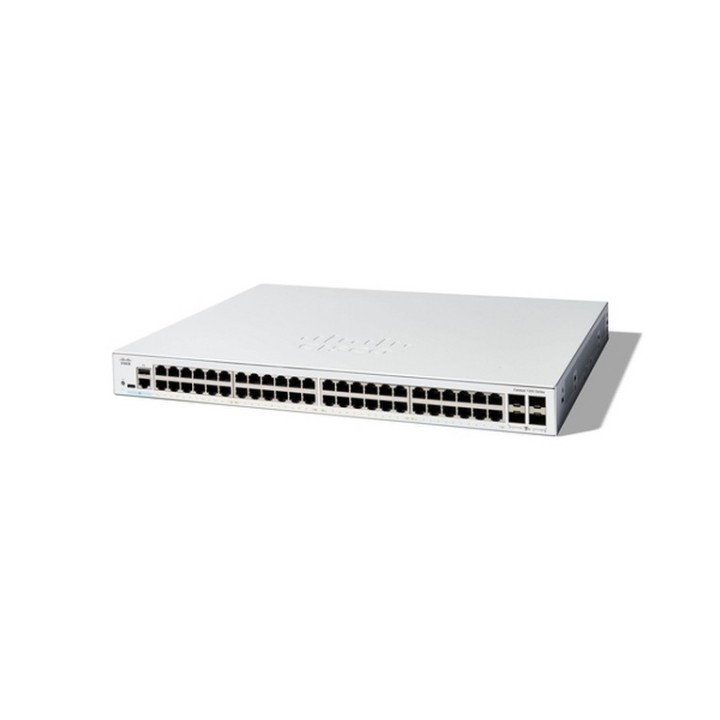 Cisco Catalyst 1200-48T-4X - Switch - L3 - intelligente - 48 x 10/100/1000Base-T (C1200-48T-4X)