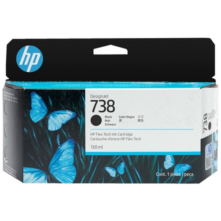 HP 738 - 130 ml - nero - originale - DesignJet - cartuccia d'inchiostro - per De