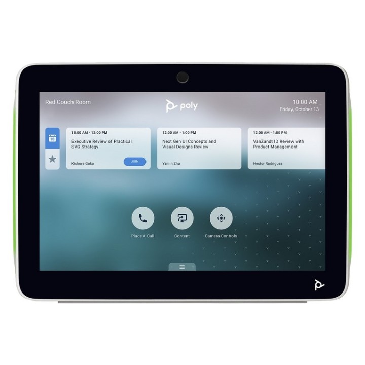 Poly TC10 White Touch Controller No localization - Replaces Poly SKU 2200-37760- (875J5AAAC3) - HP