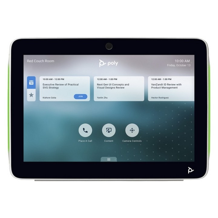 Poly TC10 White Touch Controller No localization - Replaces Poly SKU 2200-37760- (875J5AAAC3) - HP