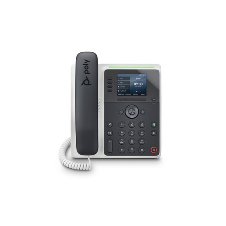 Poly Edge E220 IP Phone and PoE-enabled - Replaces Poly SKU 2200-86990-025 (82M87AA) - HP
