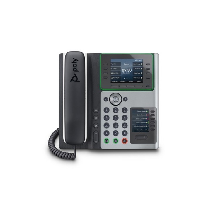 Poly Edge E450 IP Phone and PoE-enabled - Replaces Poly SKU 2200-87030-025 (82M90AA) - HP