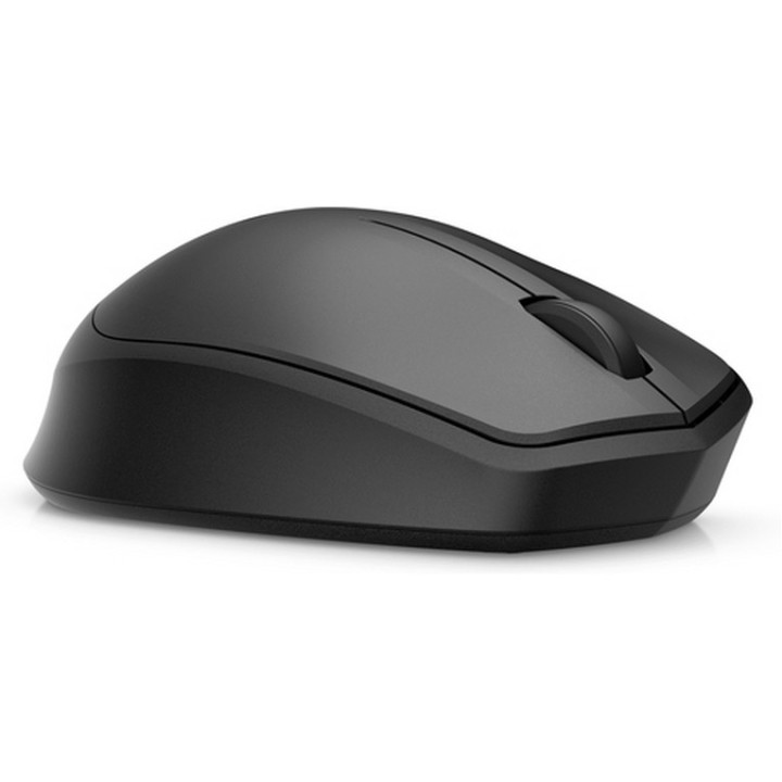 HP 285 Silent - Mouse - ergonomico - ottica - senza fili - 2.4 GHz - ricevitore (6G4E6AAABB)
