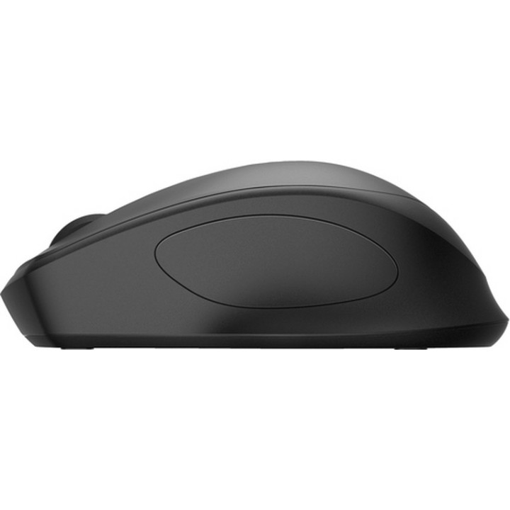 HP 285 Silent - Mouse - ergonomico - ottica - senza fili - 2.4 GHz - ricevitore (6G4E6AAABB)