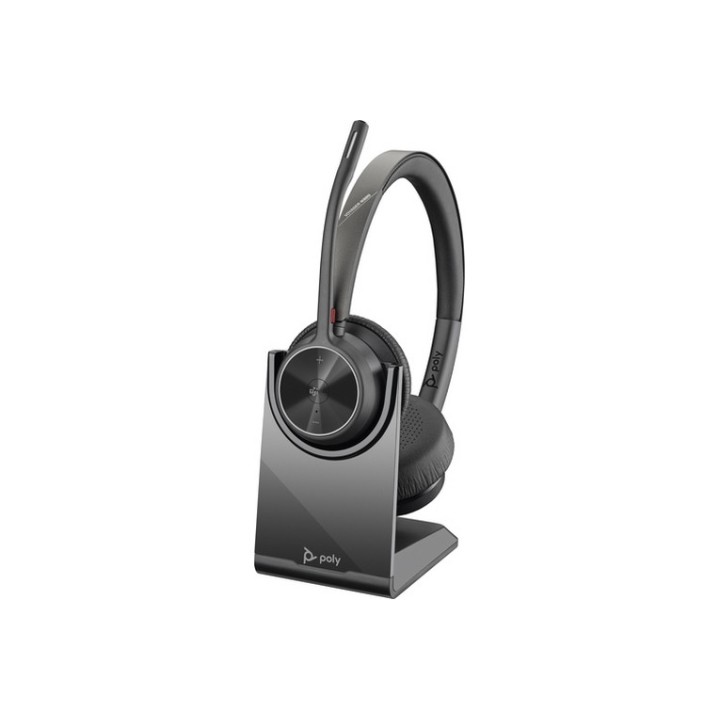 Poly Voyager 4320-M Microsoft Teams Certified Headset +BT700 dongle +Charging St (77Z32AA) - HP