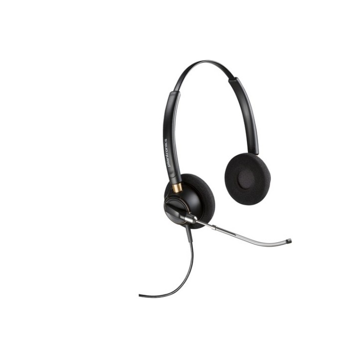 Poly EncorePro 520V Binaural Headset VoiceTube +Quick Disconnect EMEA - INTL Eng (783P9AAABB) - HP