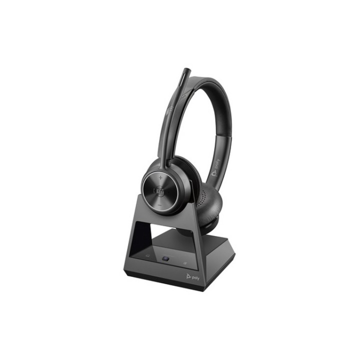 Poly Savi 7320 UC Stereo Microsoft Teams Certified DECT 1880-1900 MHz Headset EM (8L553AAABB) - HP