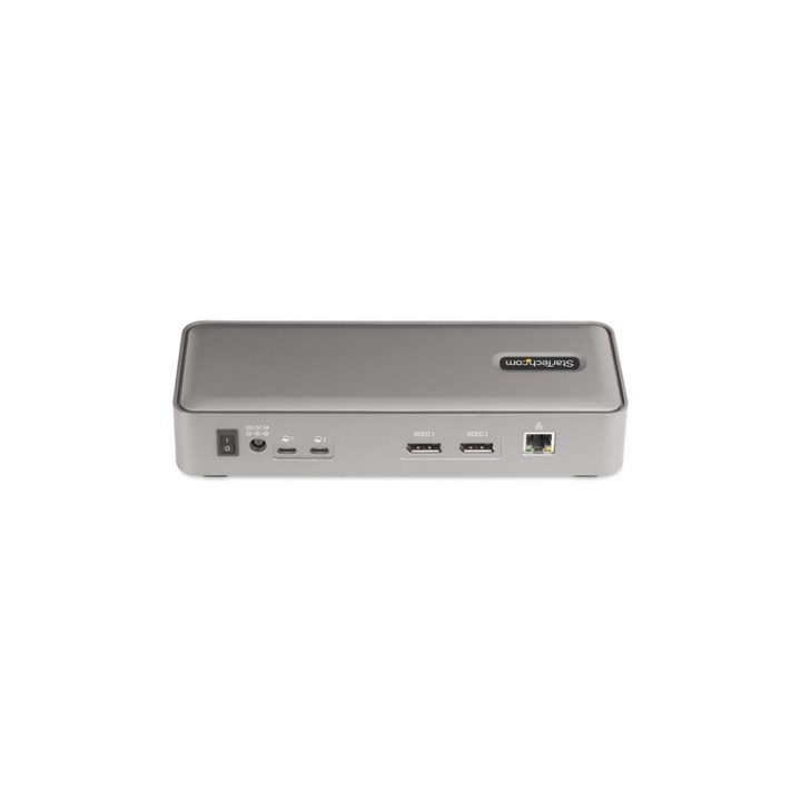 StarTech.com KVM Docking station USB-C per 2 laptop, 2x DisplayPort 4K60 - Docki