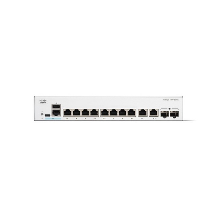 Cisco Catalyst 1200-8T-E-2G - Switch - Ethernet Gigabit - L3 - intelligente - 8