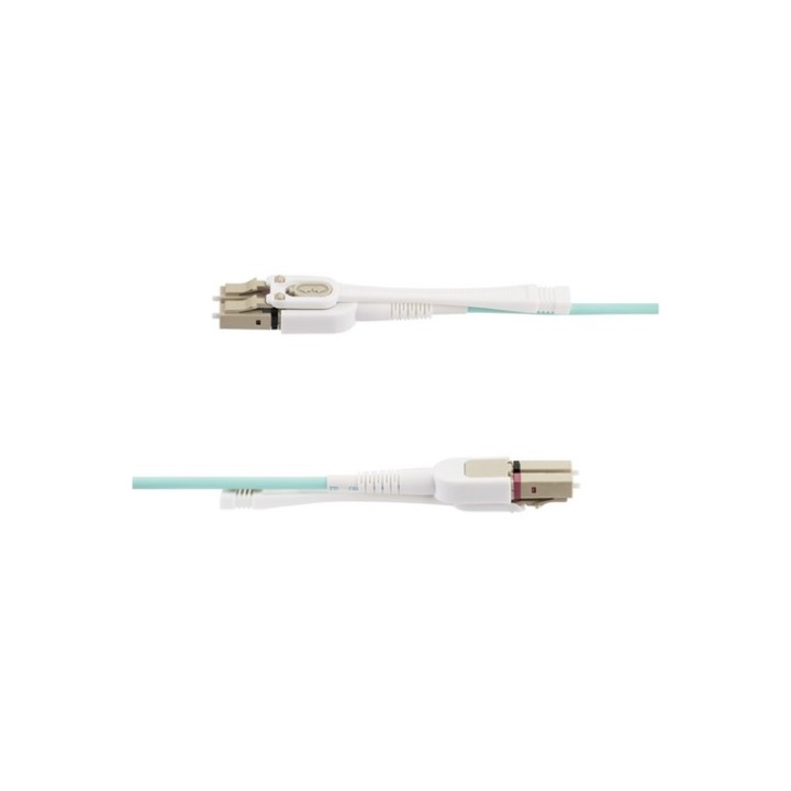 StarTech.com Cavo in fibra ottica multimodale OM4 LC a LC (UPC) da 4m - Cavo pat (450FBLCLC4PP)