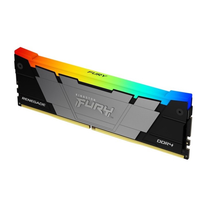 Kingston FURY Renegade RGB - DDR4 - kit - 64 GB: 2 x 32 GB - DIMM 288-PIN - 3200 (KF432C16RB2AK2/64)