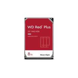 WD Red Plus WD80EFPX - HDD - 8 TB - interno - 3.5" - SATA 6Gb/s - 5640 rpm - buf