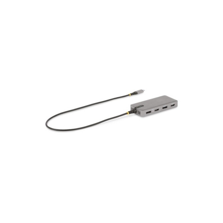 StarTech.com USB-C Triple-Monitor Multiport Adapter, Dual 4K 60Hz + 4k 30Hz HDMI