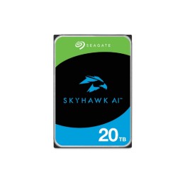 Seagate SkyHawk AI ST24000VE002 - HDD - 24 TB - interno - 3.5" - SATA 6Gb/s - bu (ST24000VE002)