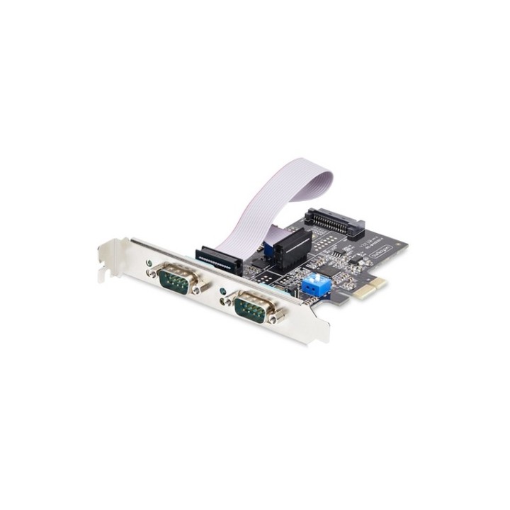 Startech Scheda Seriale PCI Express a 2 porte RS232/RS422/RS485 (DB9) - Scheda s (2S232422485-PC-CARD)