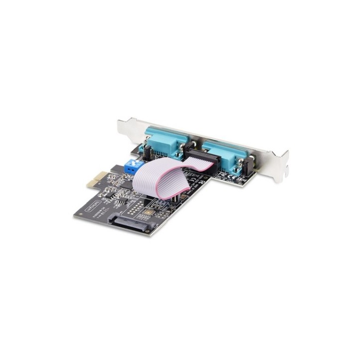 Startech Scheda Seriale PCI Express a 2 porte RS232/RS422/RS485 (DB9) - Scheda s (2S232422485-PC-CARD)