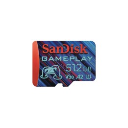 SanDisk GamePlay - Scheda di memoria flash - 512 GB - A2 / Video Class V30 / UHS