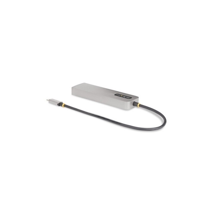 Startech Hub USB-C a 3 porte, Ethernet 2,5 Gbps, 100W PD, 10Gbps - Hub - compatt (10G2A1C25EPD-USB-HUB)