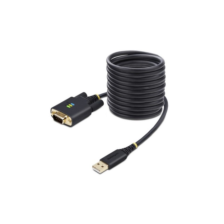 StarTech Cavo adattatore da USB a seriale 3m, COM retention, IC FTDI - Cavo USB