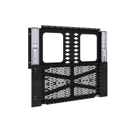 Chief Proximity Component Storage Slide-Lock Panel For AV Systems - Black - Comp