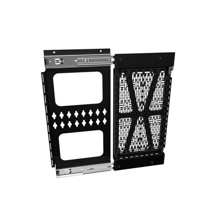 Chief Proximity Component Storage Slide-Lock Panel For AV Systems - Black - Comp