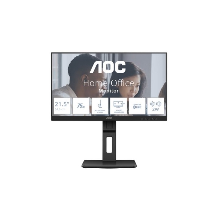 AOC 22E2UMF - Monitor a LED - 22" (21.5" visualizzabile) - 1920 x 1080 Full HD ( (22E2UMF)