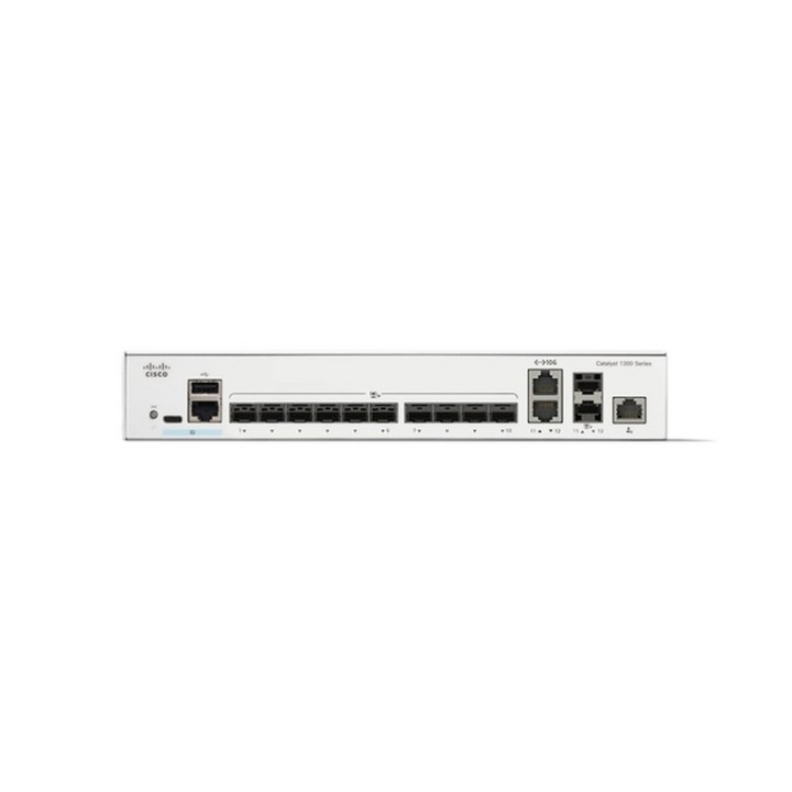 Cisco Catalyst 1300-12XS - Switch - L3 - intelligente - 10 x 10 Gigabit SFP+ + 2