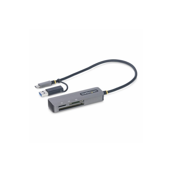 StarTech.com Lettore di schede multimediali USB-C / USB-A, SD/CF/microSD - Letto