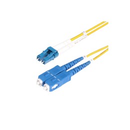 StarTech.com Cavo in fibra ottica duplex monomodale OS2 da LC a SC da 10m - Cavo