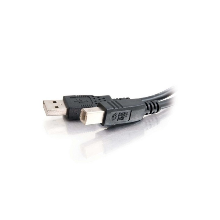 C2G 9.8ft USB A to USB B Cable - USB A to B Cable - USB 2.0 - Black - M/M - Cavo