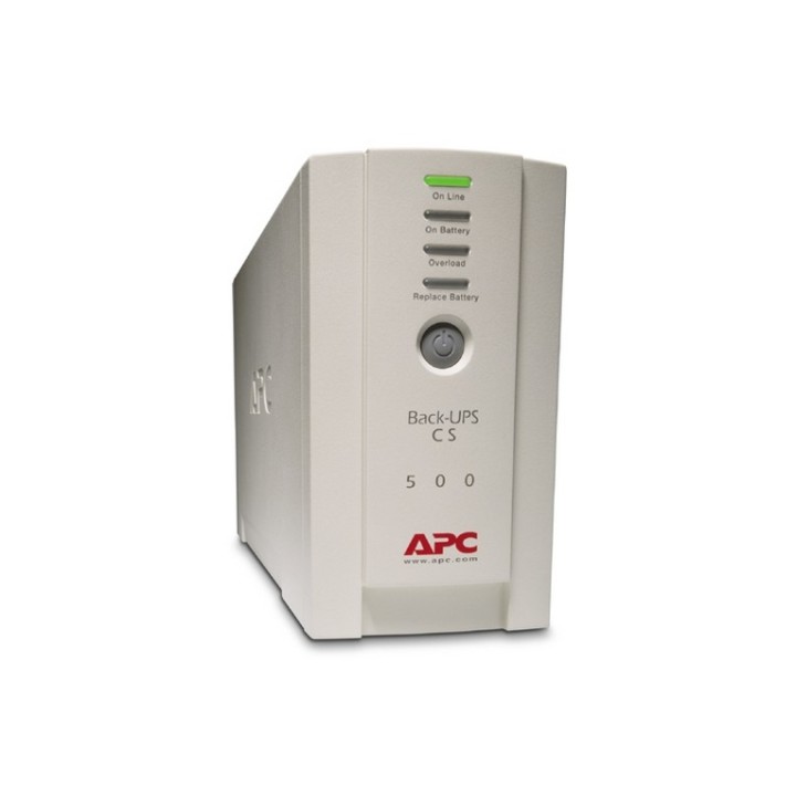 APC Back-UPS CS 500 - UPS - 230 V c.a. V - 300 Watt - 500 VA - RS-232, USB - con (BK500EI)