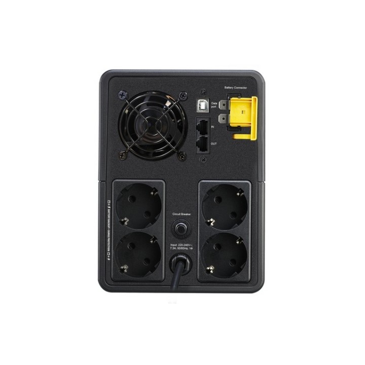 APC Back-UPS BX Series BX1600MI-GR - UPS - 230 V c.a. V - 900 Watt - 1600 VA - 7 (BX1600MI-GR)