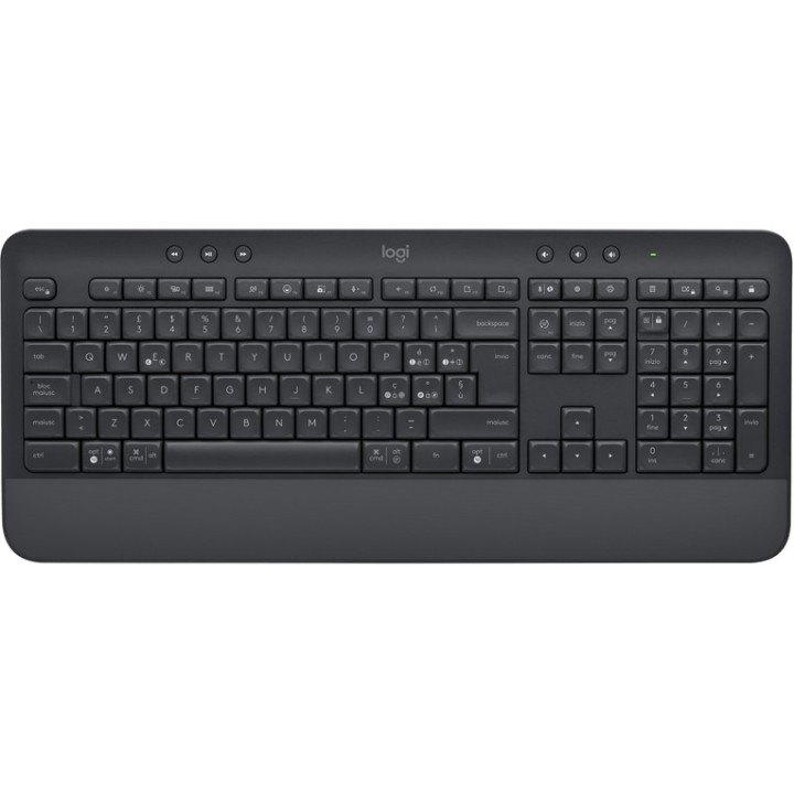 Logitech Signature K650 - Tastiera - senza fili - Bluetooth 5.1 - QWERTY - itali