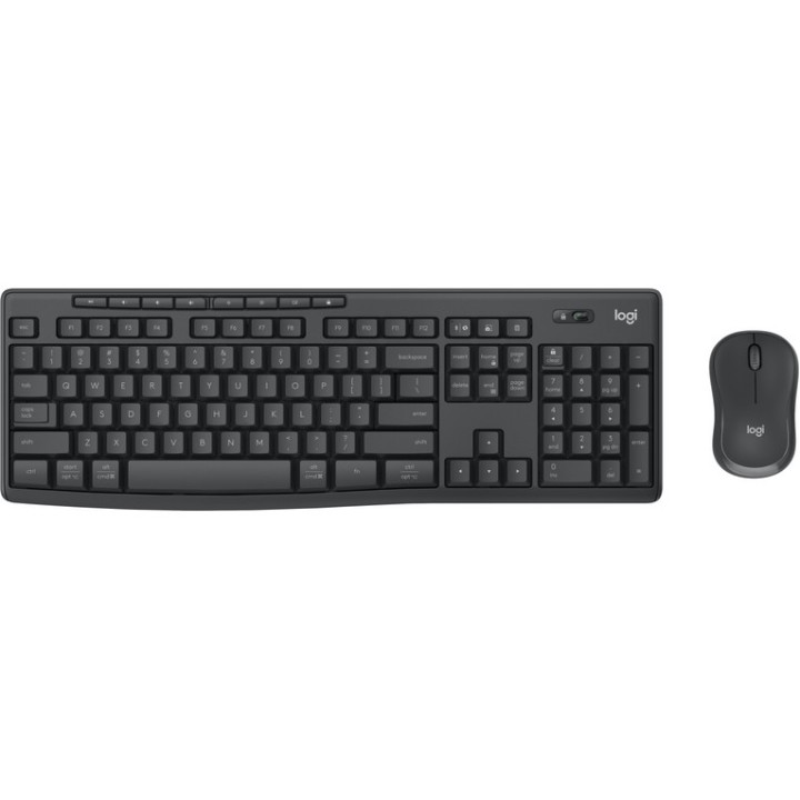 Logitech MK370 Combo for Business - Set mouse e tastiera - senza fili - Bluetoot (920-012069)