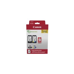 Canon PG-545 / CL-546 Value Pack - Confezione da 2 - 8 ml - nero, colore (ciano,