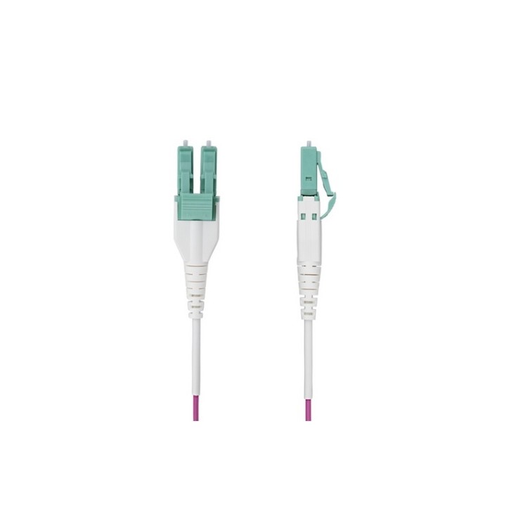 StarTech.com 1m (3.3ft) LC/LC (UPC) OM4 Multimode Fiber Optic Cable, OFNR - Cavo