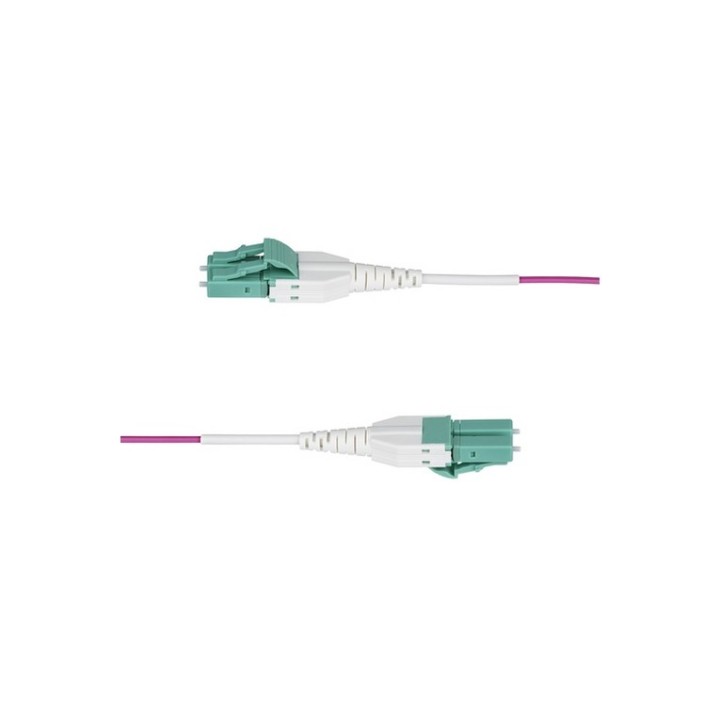 StarTech.com 1m (3.3ft) LC/LC (UPC) OM4 Multimode Fiber Optic Cable, OFNR - Cavo