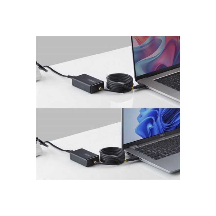 StarTech - Adattatore di alimentazione USB-C - con cavo USB-C di 1,5 m con filo