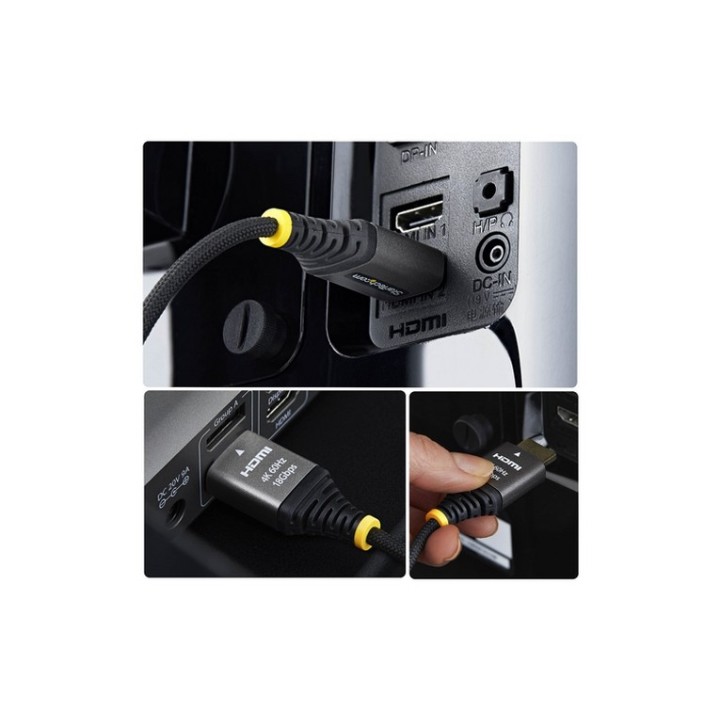 Startech - Alta velocità premium - cavo HDMI con Ethernet - HDMI maschio a HDMI