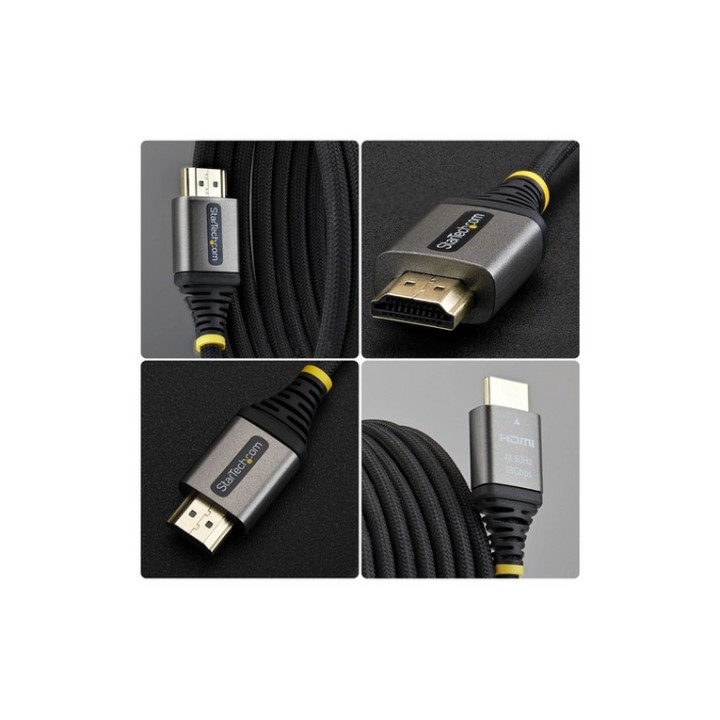 Startech - Alta velocità premium - cavo HDMI con Ethernet - HDMI maschio a HDMI