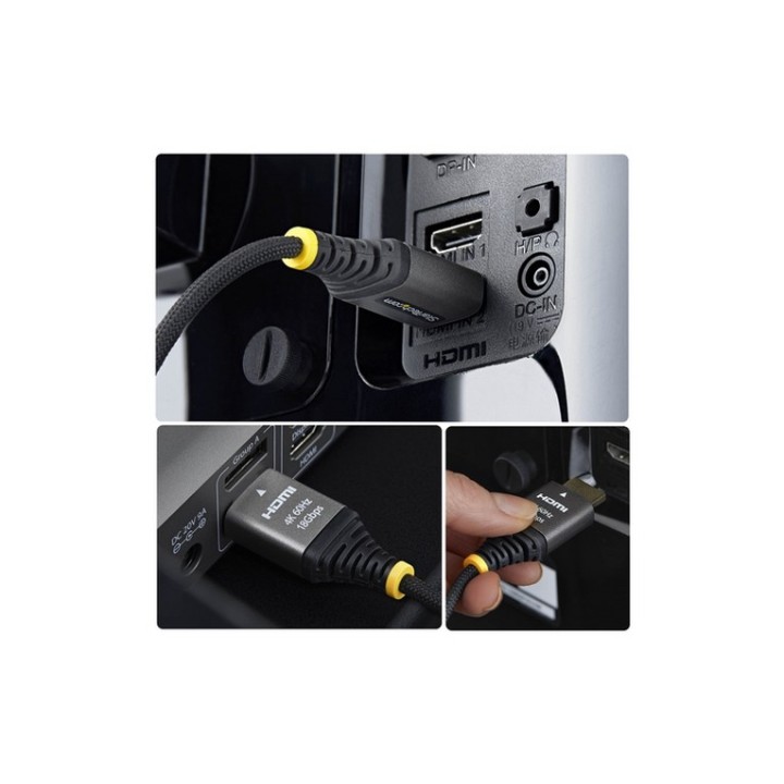 Startech - Alta velocità premium - cavo HDMI con Ethernet - HDMI maschio a HDMI